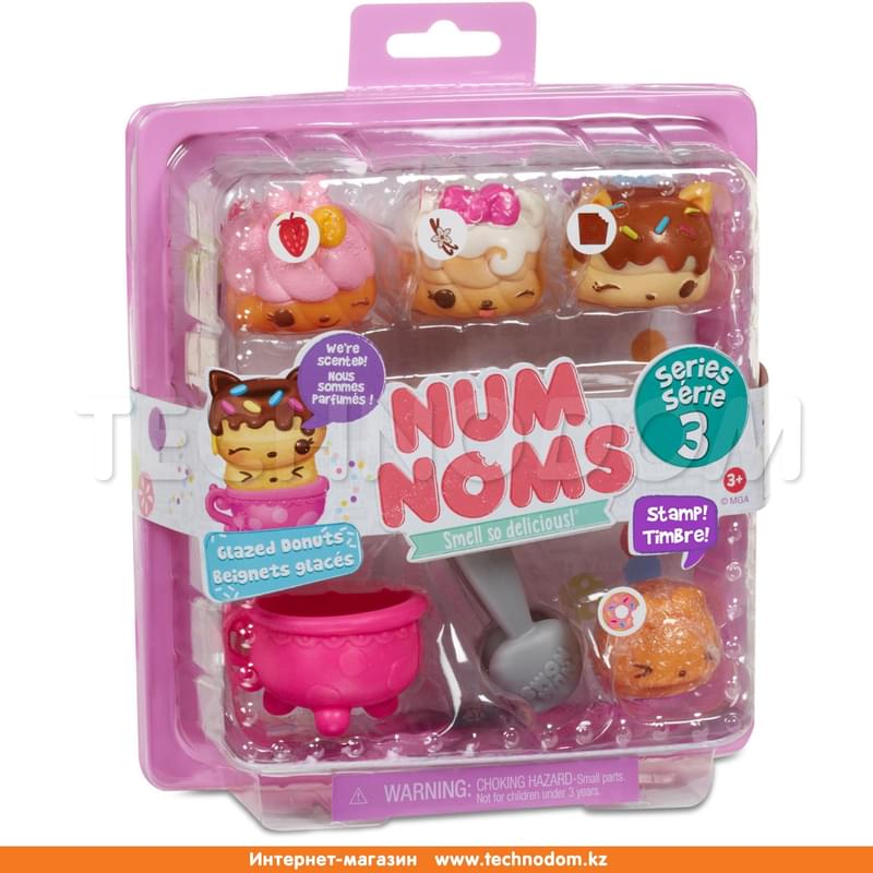 Фигурки коллекционные Num Noms, 4 шт. в упаковке, серия 3 - фото #4, Technodom.kz