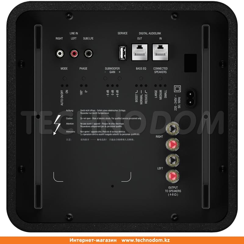 Сабвуфер Loewe Subwoofer 300, Black - фото #4, Technodom.kz