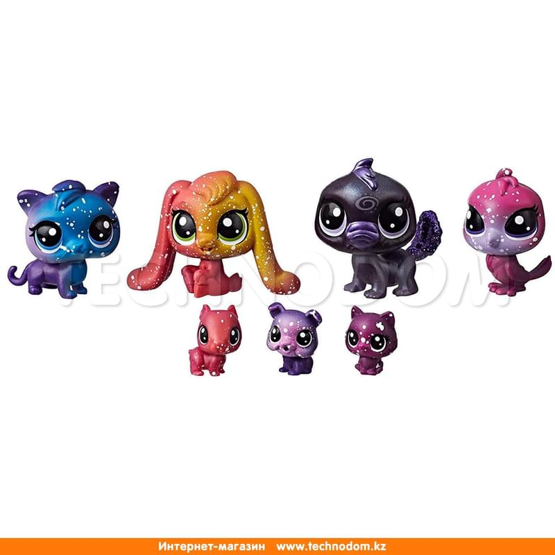 Набор игрушек Hasbro LPS 7 космических ПЕТА - фото #1, Technodom.kz