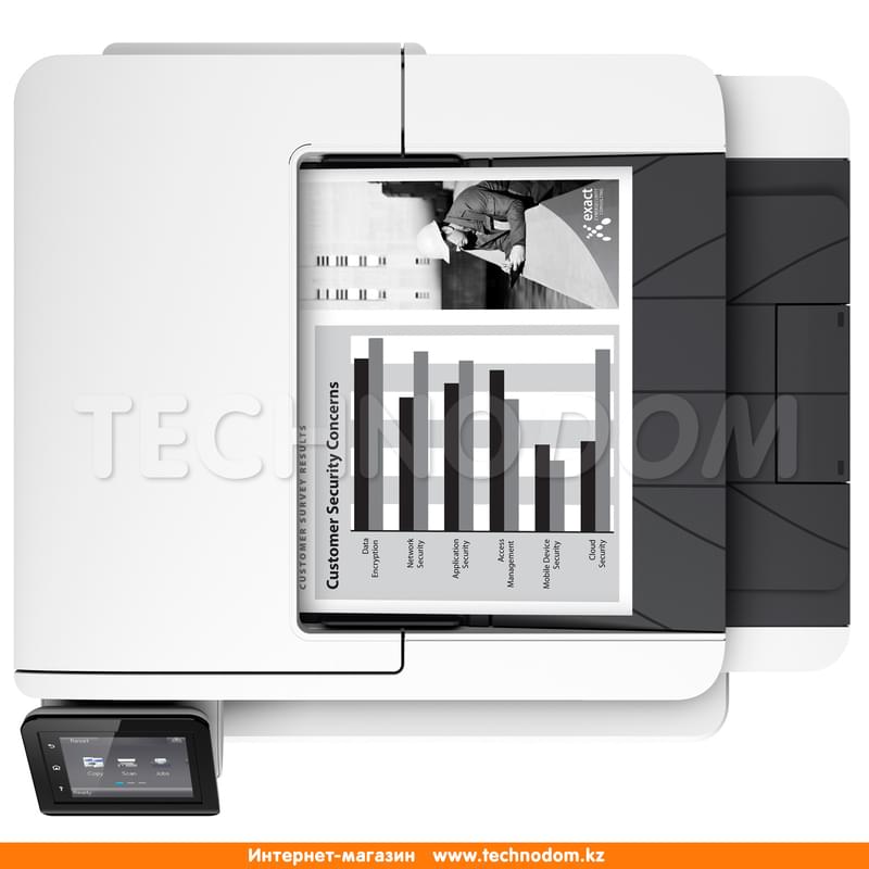 МФУ лазерное HP LaserJet Pro M426fdw A4-A-D-F-N-W (F6W15A) - фото #4, Technodom.kz