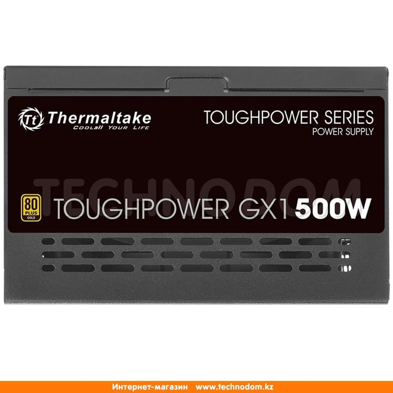 Thermaltake Toughpower GX1 500W APFC 80 Plus ATX 20 Қуат блогы +4 pin, 4+4pin (PS-TPD-0500NNFAGE-1) - фото #0, Technodom.kz