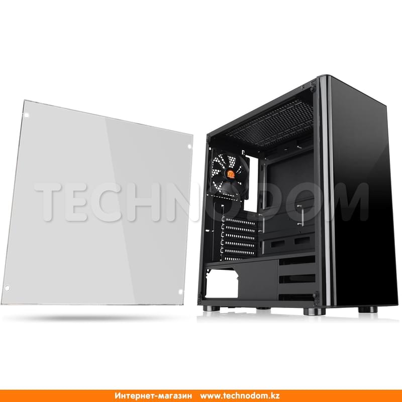 ПК корпус Thermaltake V200 TG RGB, window, Black mATX (CA-1K8-00M1WN-01) - фото #7, Technodom.kz
