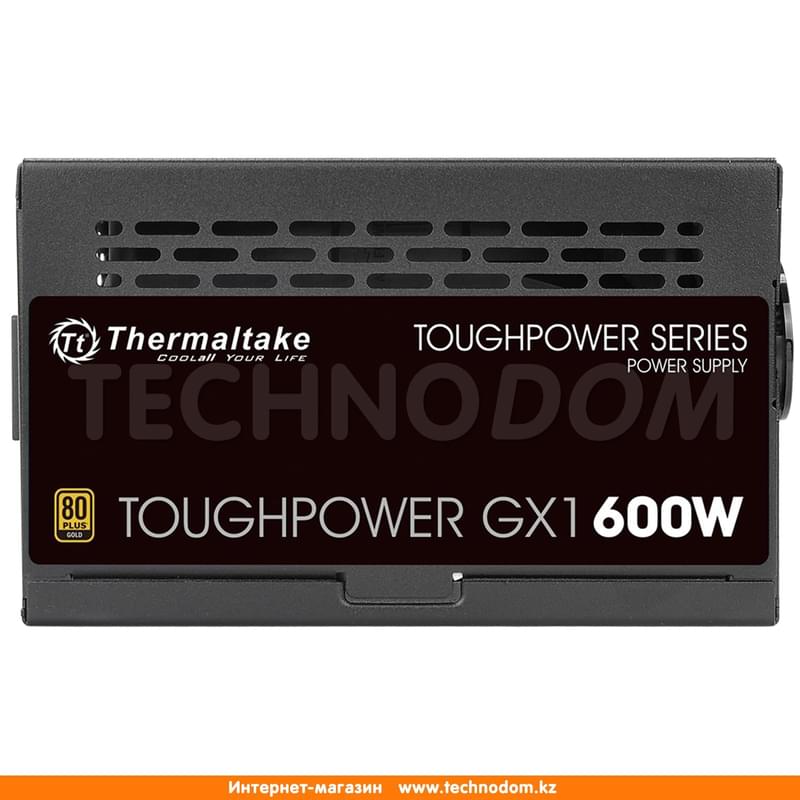 Блок питания Thermaltake Toughpower GX1 600W APFC 80 Plus ATX 20+4 pin, 4+4pin (PS-TPD-0600NNFAGE-1) - фото #0, Technodom.kz