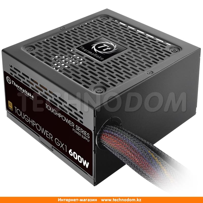 Блок питания Thermaltake Toughpower GX1 600W APFC 80 Plus ATX 20+4 pin, 4+4pin (PS-TPD-0600NNFAGE-1) - фото #1, Technodom.kz