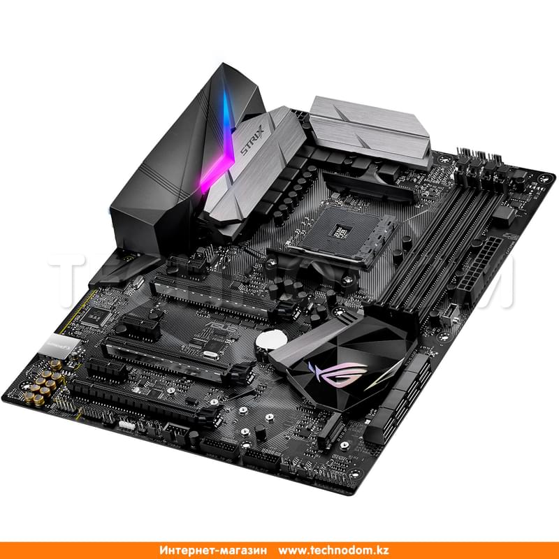 Материнская плата Asus ROG STRIX X370-F GAMING AM4 4DDR4 PCI-E 3x16 3x1 (HDMI+DP) ATX - фото #3, Technodom.kz