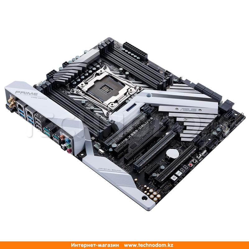 Материнская плата Asus PRIME X299-DELUXE LGA2066 8DDR4 PCI-E 4x16 2x1 ATX - фото #2, Technodom.kz