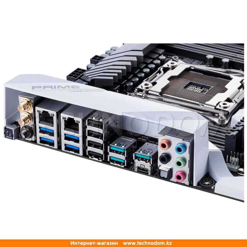 Материнская плата Asus PRIME X299-DELUXE LGA2066 8DDR4 PCI-E 4x16 2x1 ATX - фото #4, Technodom.kz
