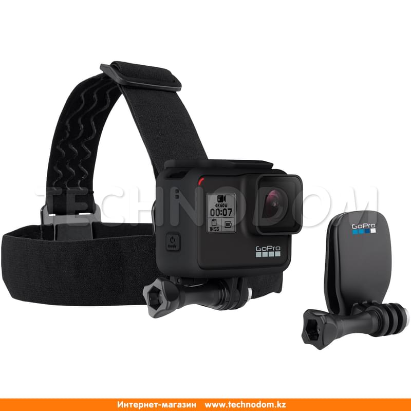Крепление GoPro Head Strap + QuickClip Support system (ACHOM-001) - фото #1, Technodom.kz