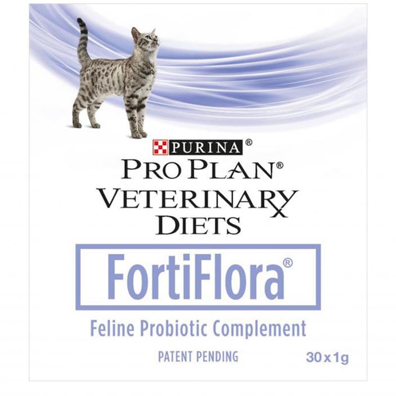 Пребиотическая добавка для кошек Pro Plan Veterinary Diets FortiFlora для поддержания баланса микрофлоры и здоровья кишечника - фото #1, Technodom.kz