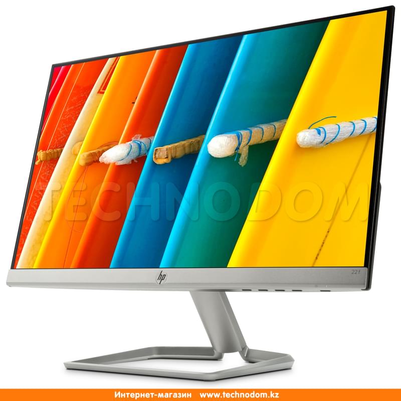 Монитор 21.5" HP 22f 2XN58AA 1920x1080 16:9 IPS 75ГЦ (HDMI+VGA) Silver - фото #1, Technodom.kz