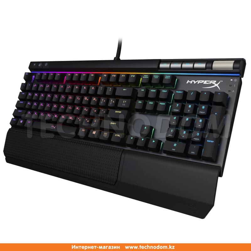 Клавиатура игровая проводная HyperX Alloy Elite RGB, MX Blue, HX-KB2BL2-RU/R1 - фото #1, Technodom.kz