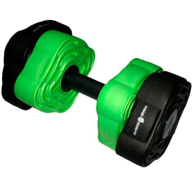 Аквагантели Mad Wave Dumbells Transformer (Black/Green) - фото #0, Technodom.kz