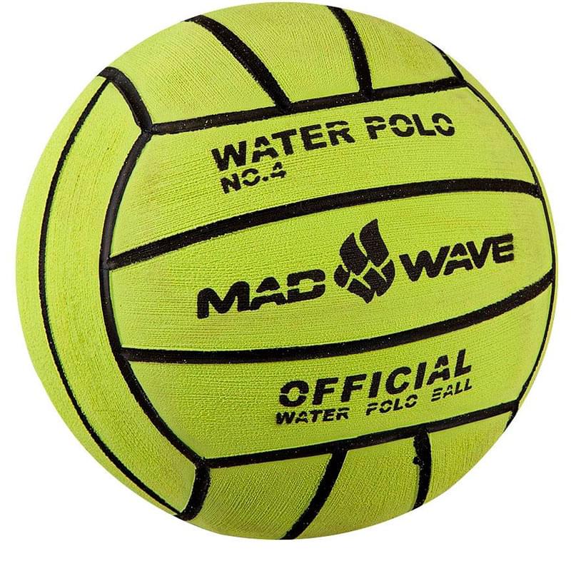 Мяч для водного поло Mad Wave Bater Polo Ball Official size Weight №4 (Green) - фото #0, Technodom.kz