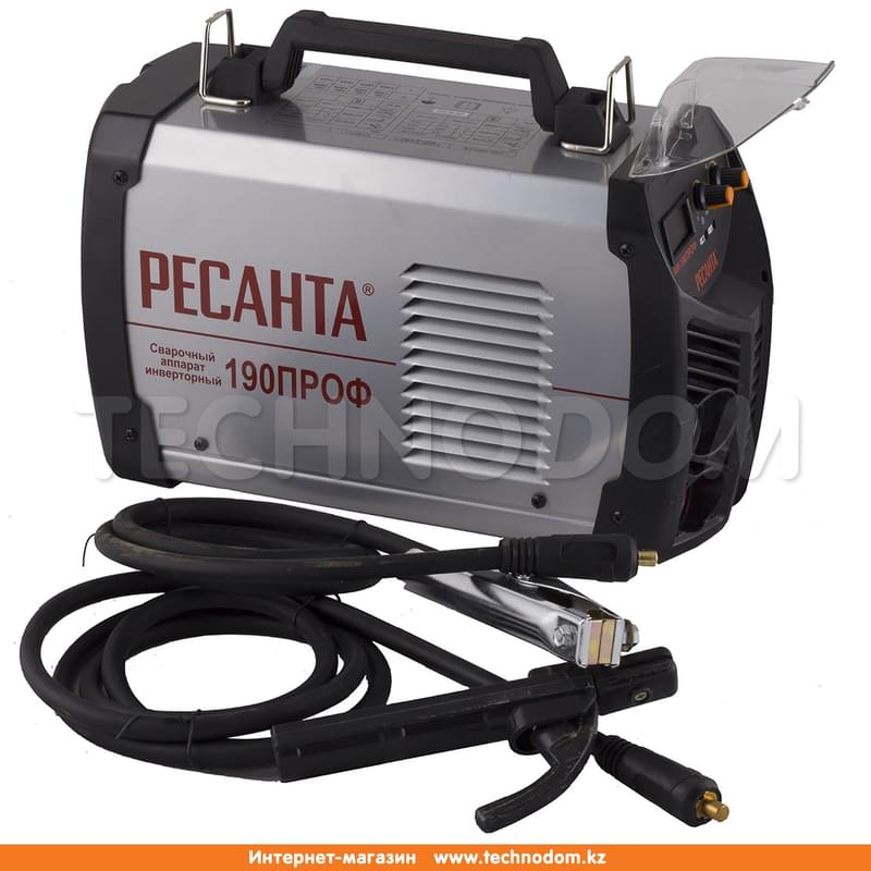 Сварочный аппарат инверторный Ресанта САИ-190ПРОФ (65/30) - фото #2, Technodom.kz Сварочный аппарат инверторный Ресанта САИ-190ПРОФ (65/30) - фото #2, Technodom.kz