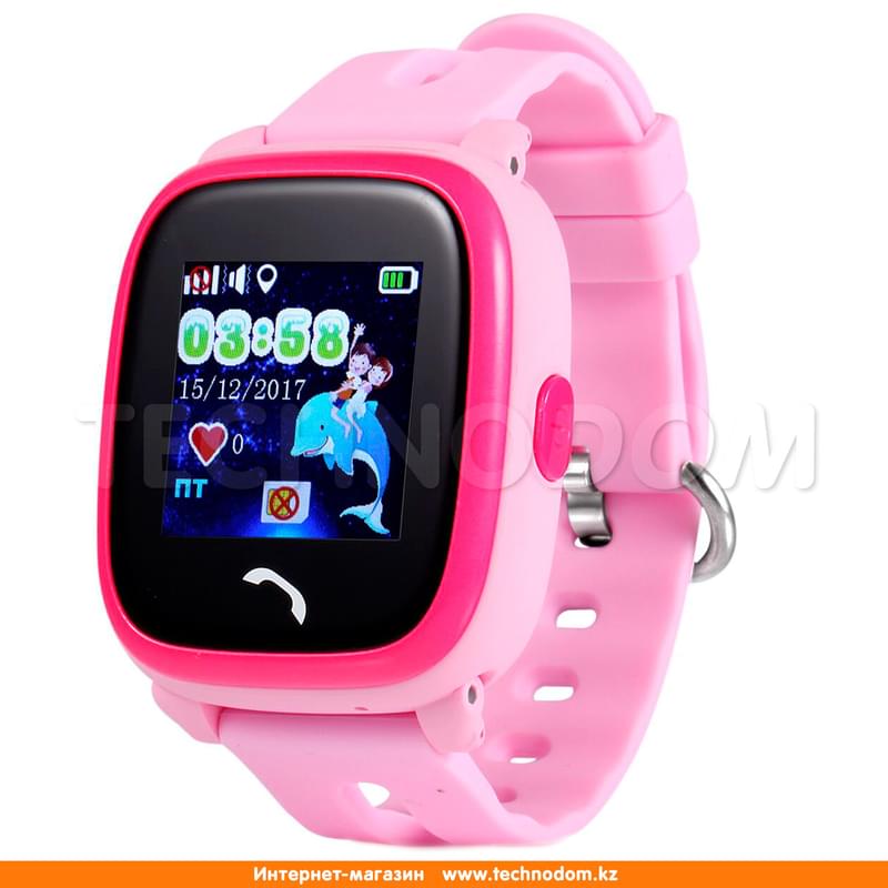 Детские смарт-часы с GPS трекером Wonlex SIRIUS (GW400s Pink) - фото #0, Technodom.kz