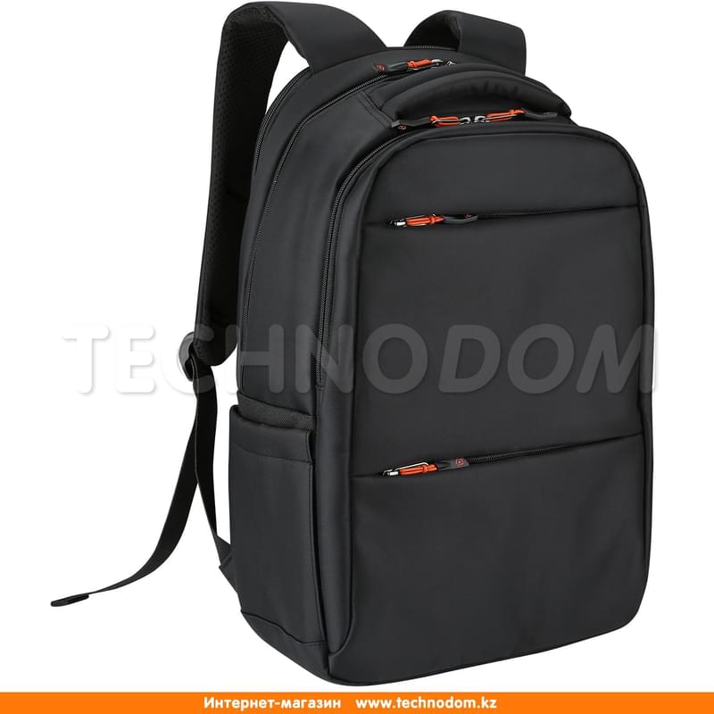 Рюкзак для ноутбука 15.6" Technodom, TD-002, Black/Orange (TD-002B) - фото #2, Technodom.kz