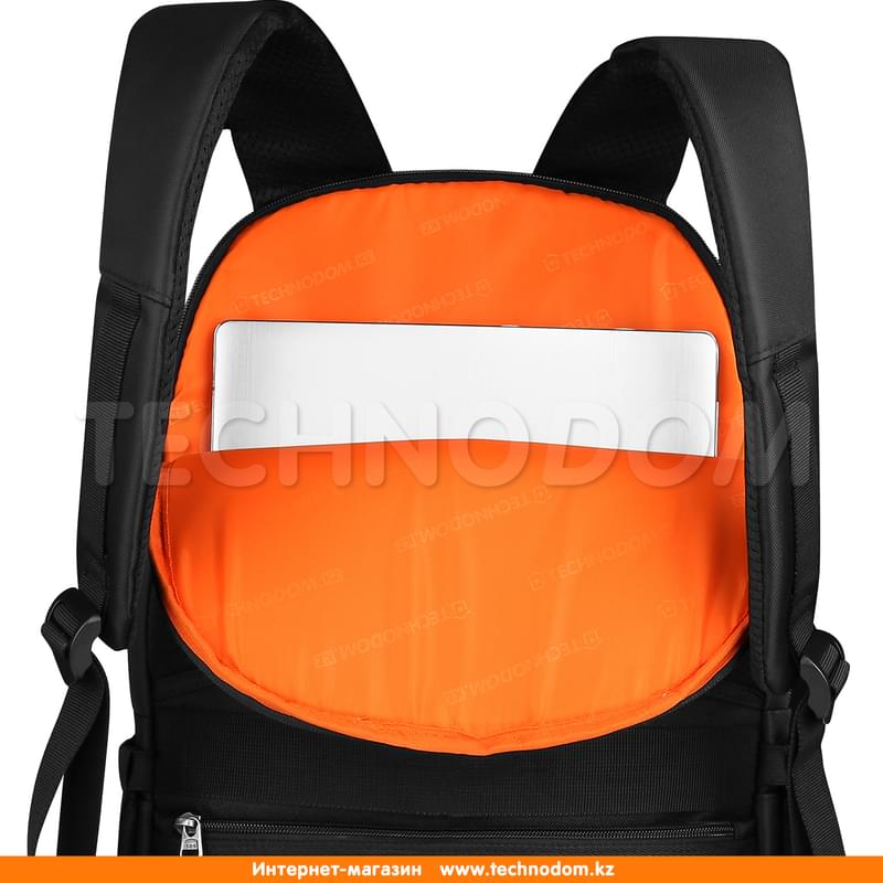 Рюкзак для ноутбука 15.6" Technodom, TD-002, Black/Orange (TD-002B) - фото #7, Technodom.kz