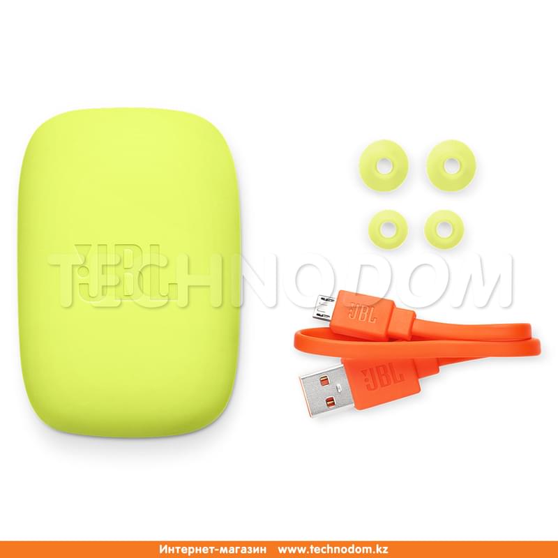 Наушники Вставные JBL Bluetooth JBL Endurance DIVE, Yellow - фото #5, Technodom.kz