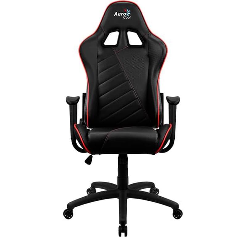 Игровое компьютерное кресло Aerocool AC110BR AIR, Black/Red (AC110 AIR BR) - фото #0, Technodom.kz