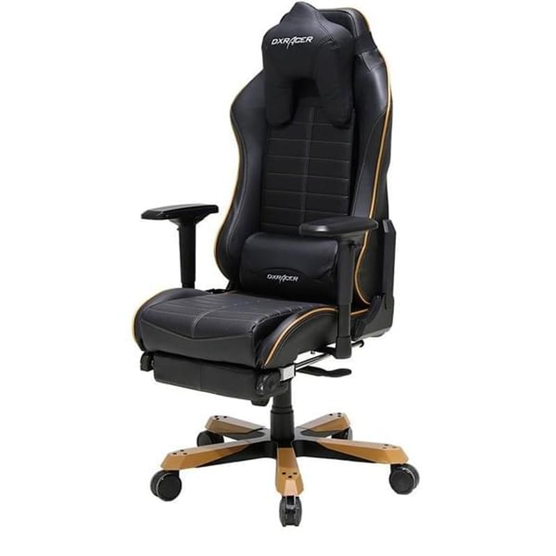 Игровое компьютерное кресло DXRacer Iron, Black/Brown (OH/IA133/NC) - фото #1, Technodom.kz