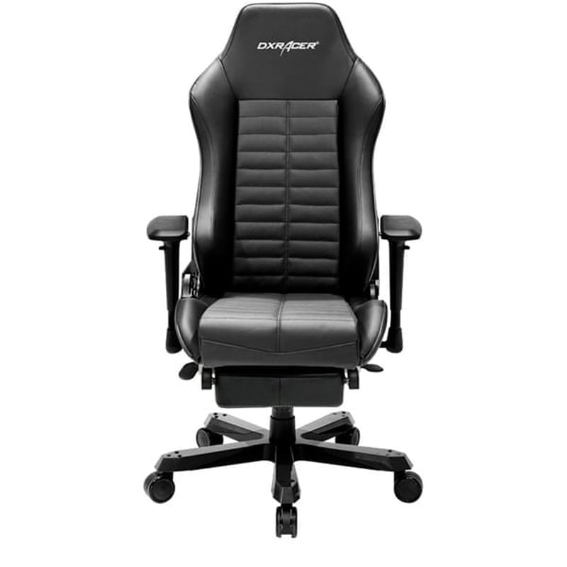 Игровое компьютерное кресло DXRacer Iron, Black/Gray (OH/IA133/NG) - фото #0, Technodom.kz