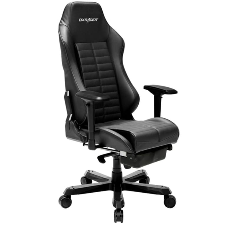 Игровое компьютерное кресло DXRacer Iron, Black/Gray (OH/IA133/NG) - фото #1, Technodom.kz