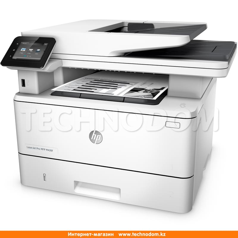 МФУ лазерное HP LaserJet Pro M426fdn A4-A-D-F-N (F6W14A)/Картридж HP №26A Black 3100 стр. - фото #1, Technodom.kz
