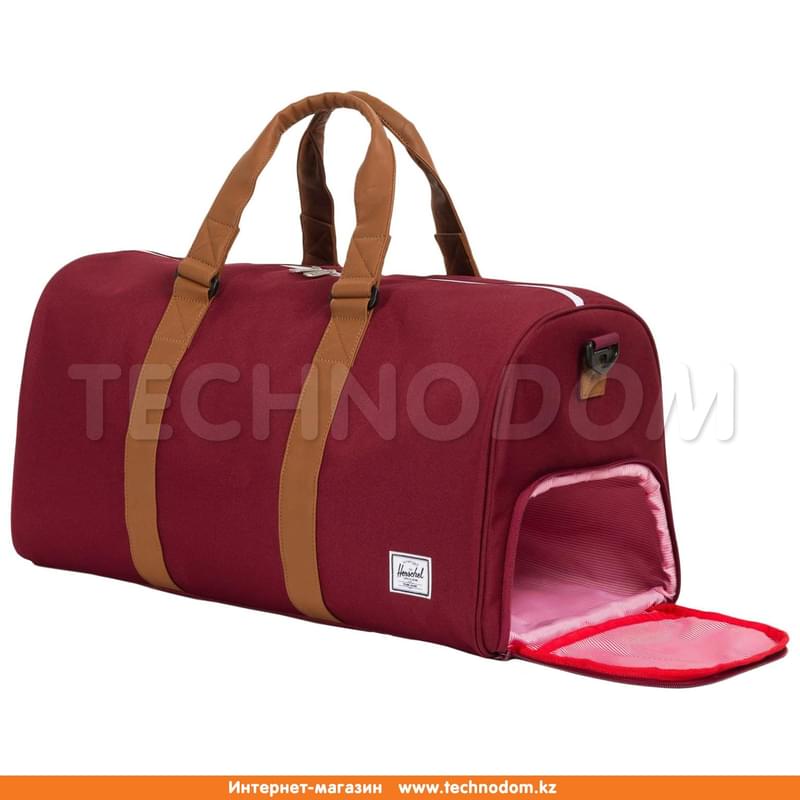Сумка HERSCHEL NOVEL MID-VOLUME 33L, Windsor Wine/Tan, полиэстер (10351-00746-OS) - фото #4, Technodom.kz