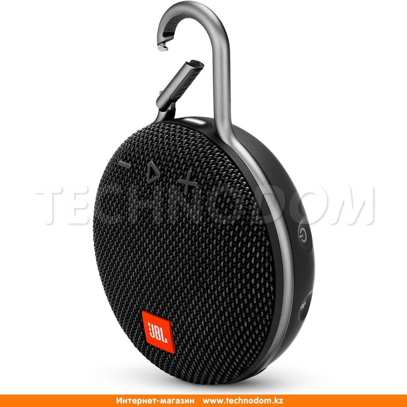 Колонки Bluetooth JBL Clip 3, Black (JBLCLIP3BLKEU) - фото #1, Technodom.kz