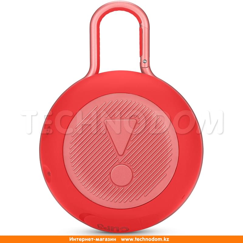 Колонки Bluetooth JBL Clip 3, Red (JBLCLIP3RED) - фото #2, Technodom.kz