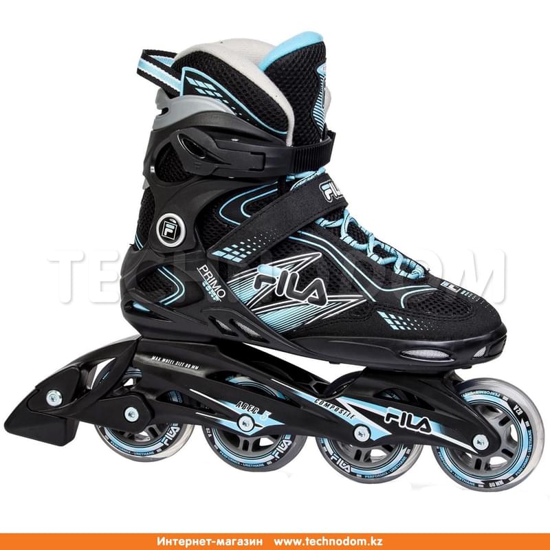 Ролики Fila Primo Comp Lady (6 43497 (40), Black-Light Blue) - фото #0, Technodom.kz