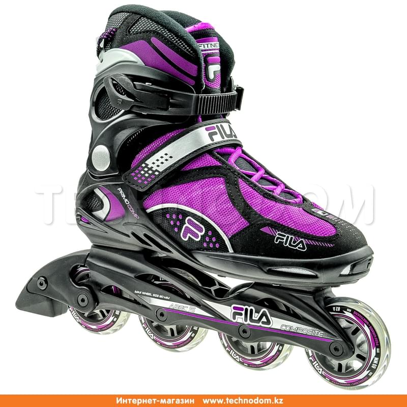 Ролики Fila Primo Comp Lady (5 (38), Black-Magenta) - фото #4, Technodom.kz Ролики Fila Primo Comp Lady (5 (38), Black-Magenta) - фото #4, Technodom.kz