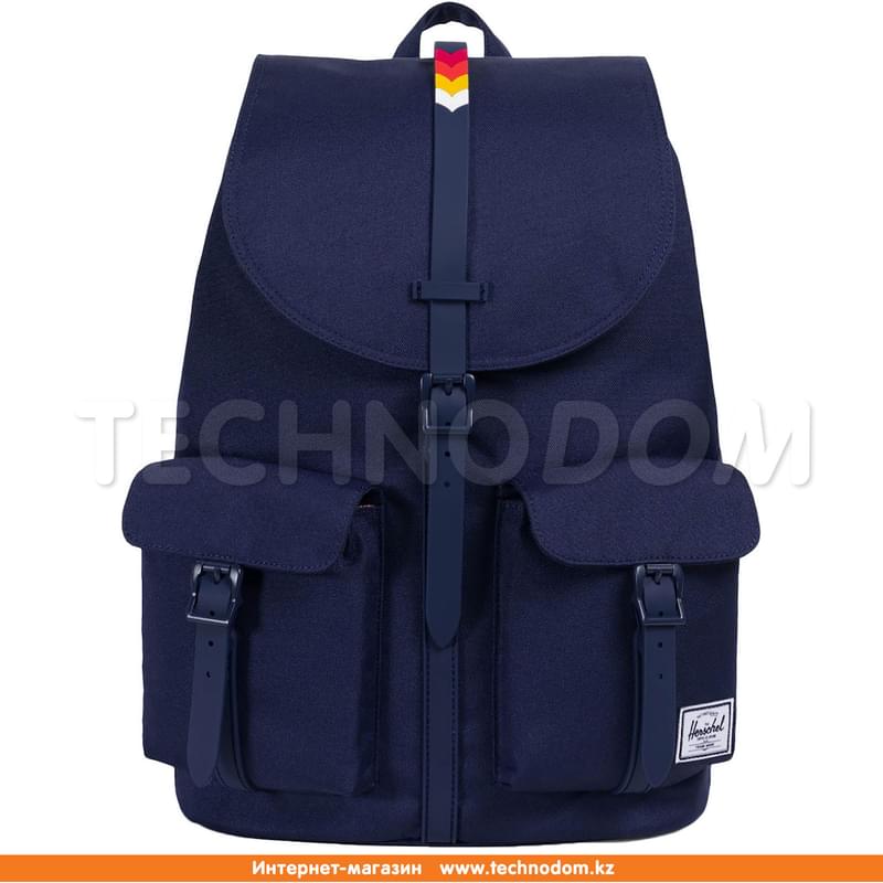Рюкзак HERSCHEL DAWSON 20L, Peacoat/Rainbow Chevron Rubber, полиэстер (10233-02145-OS) - фото #0, Technodom.kz