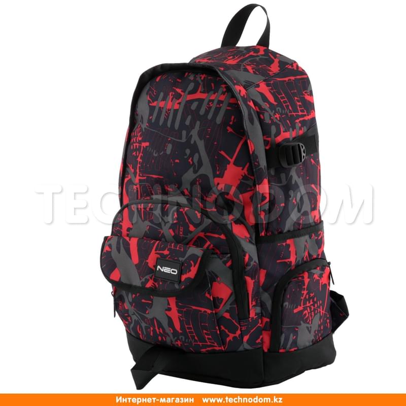 Рюкзак для ноутбука 15.6" NEO NEB-021, Red, полиэстер (NEB-021R) - фото #2, Technodom.kz