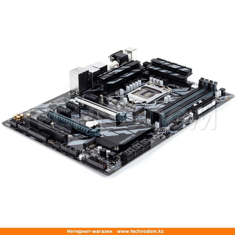 Материнская плата Gigabyte Z370 HD3P LGA1151 4DDR4 PCI-E 2x16 3x1 (HDMI+DVI-D+VGA) ATX - фото #1, Technodom.kz