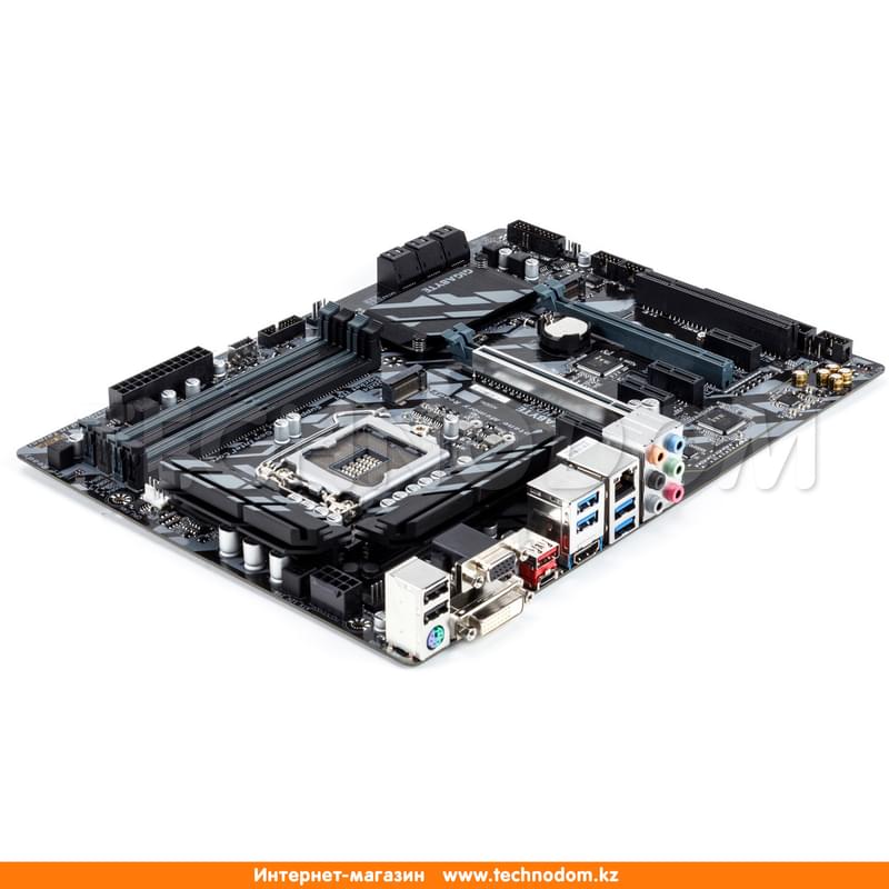 Материнская плата Gigabyte Z370 HD3P LGA1151 4DDR4 PCI-E 2x16 3x1 (HDMI+DVI-D+VGA) ATX - фото #2, Technodom.kz