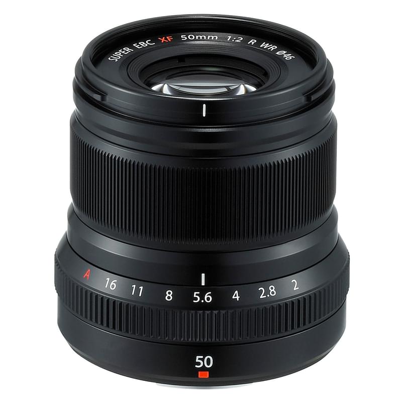 Объектив FUJIFILM FUJINON XF 50 mm f/2.0 R WR Black - фото #0, Technodom.kz