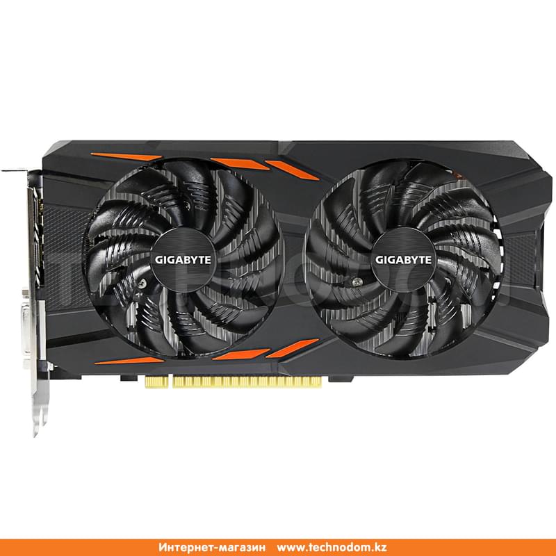 Видеокарта Gigabyte Nvidia GeForce GTX 1050 2Gb Windforce OC (DVI+3*HDMI+DP)(GV-N1050WF2OC-2GD) - фото #0, Technodom.kz Видеокарта Gigabyte Nvidia GeForce GTX 1050 2Gb Windforce OC (DVI+3*HDMI+DP)(GV-N1050WF2OC-2GD) - фото #0, Technodom.kz