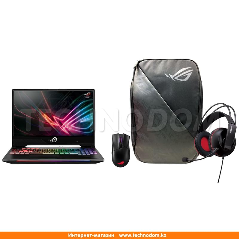 Игровой ноутбук  Asus ROG STRIX SCAR 2 GL704GW i7 8750H / 16ГБ / 1000HDD / 256SSD / RTX2070 8ГБ / 17.3 / Win10 / (GL704GW-EV011T) - фото #14, Technodom.kz