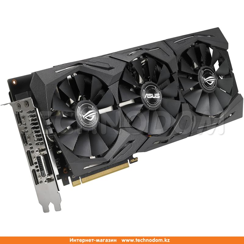 Видеокарта Asus ROG STRIX RX580 8G GAMING 256bit/G5 (2HDMI+2DP+DVI-D) (ROG-STRIX-RX580-8G-GAMING) - фото #5, Technodom.kz Видеокарта Asus ROG STRIX RX580 8G GAMING 256bit/G5 (2HDMI+2DP+DVI-D) (ROG-STRIX-RX580-8G-GAMING) - фото #5, Technodom.kz