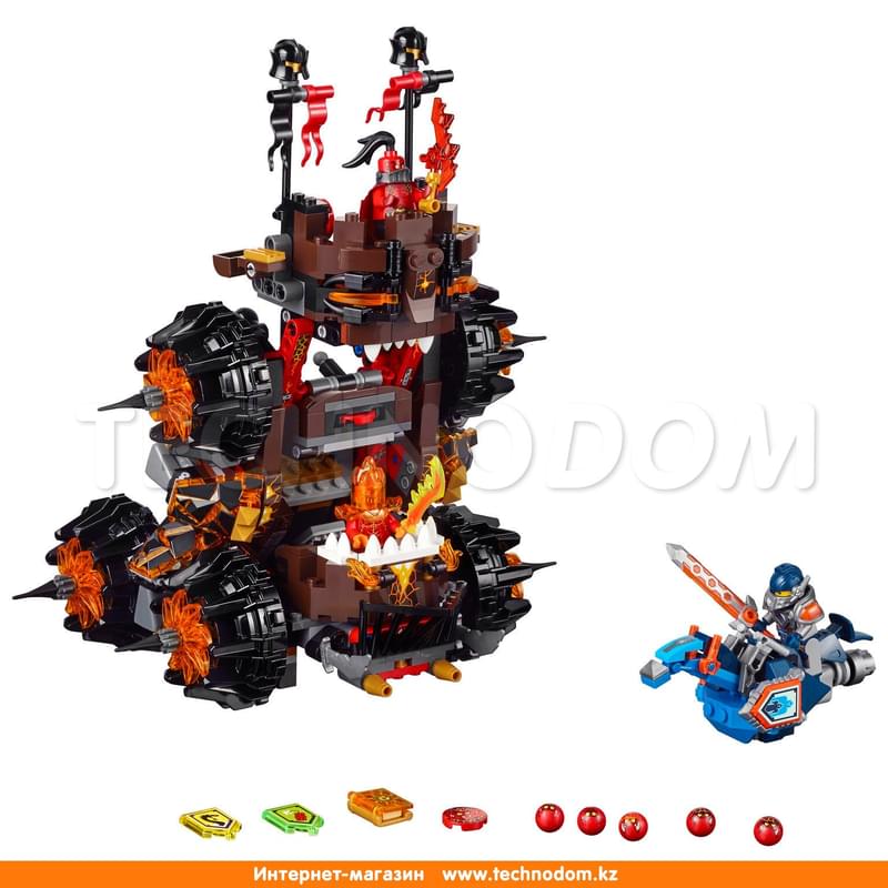 Дет. Конструктор Lego Nexo Knights, Роковое наступление Генерала Магмара (70321) - фото #3, Technodom.kz