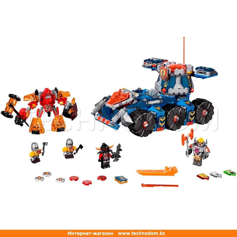 Дет. Конструктор Lego Nexo Knights, Башенный тягач Акселя (70322) - фото #1, Technodom.kz