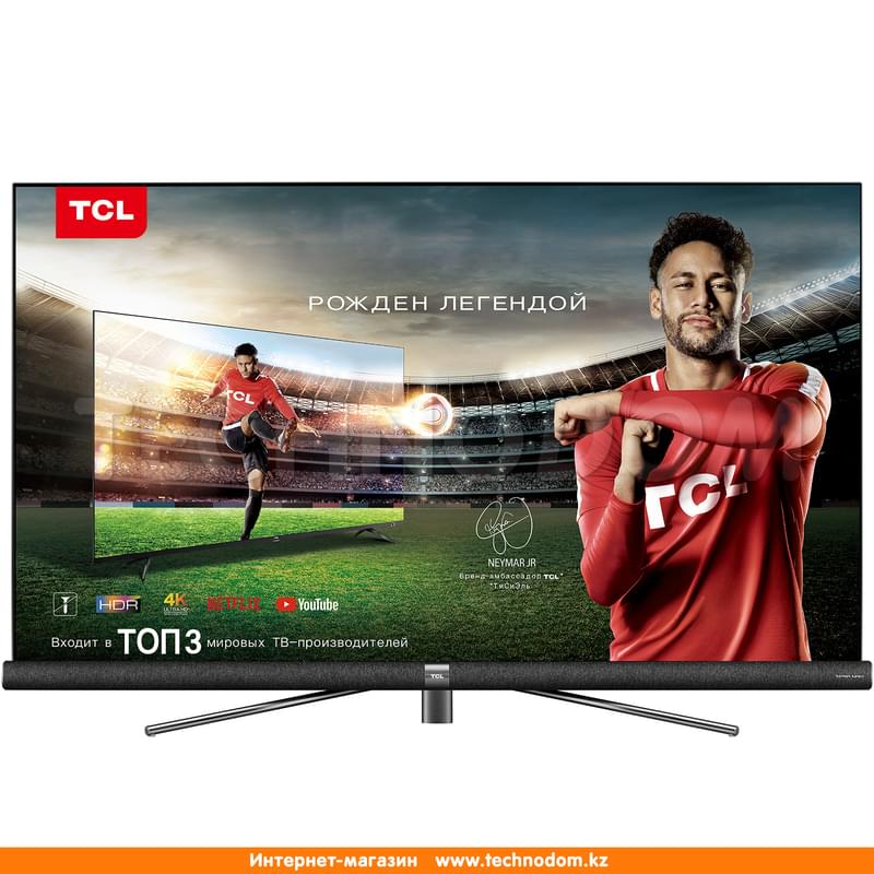 Телевизор 55" TCL L55C6US LED UHD Smart Black (4K) - фото #0, Technodom.kz