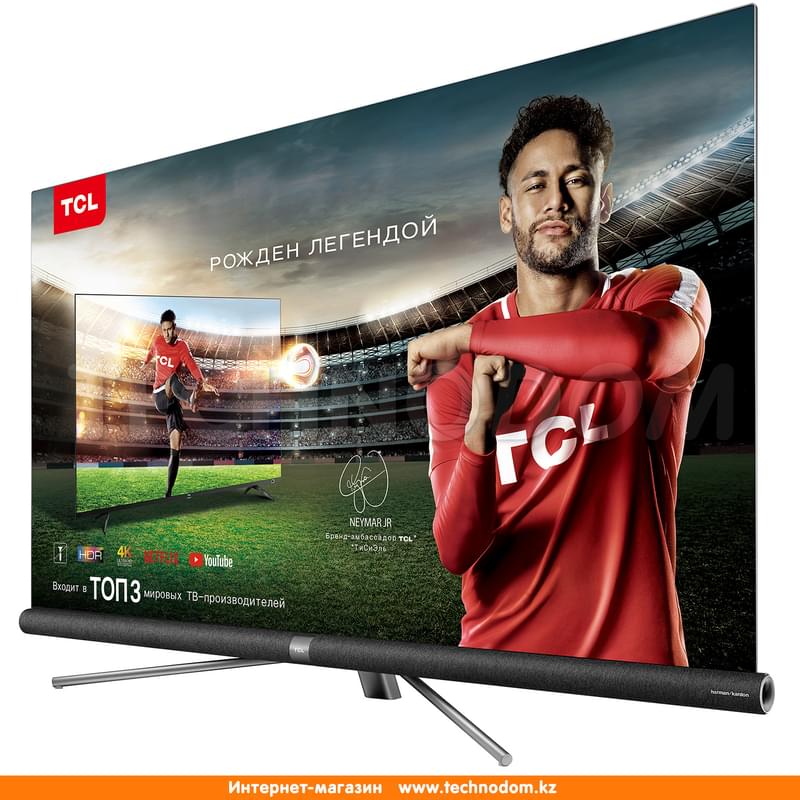 Телевизор 55" TCL L55C6US LED UHD Smart Black (4K) - фото #1, Technodom.kz