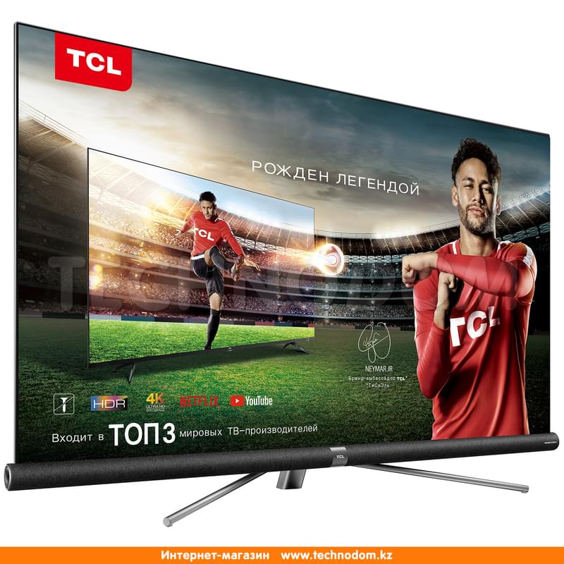Телевизор 55" TCL L55C6US LED UHD Smart Black (4K) - фото #2, Technodom.kz