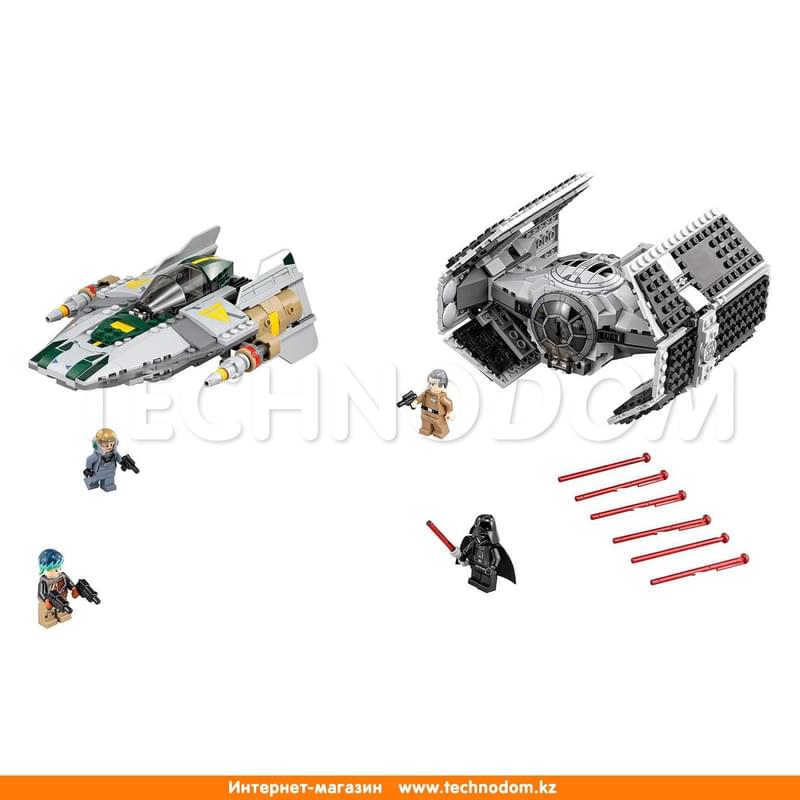 Дет. Конструктор Lego Star Wars, Истребитель СИД Дарта Вейдера VS Истребителя A-Wing (75150) - фото #2, Technodom.kz Дет. Конструктор Lego Star Wars, Истребитель СИД Дарта Вейдера VS Истребителя A-Wing (75150) - фото #2, Technodom.kz