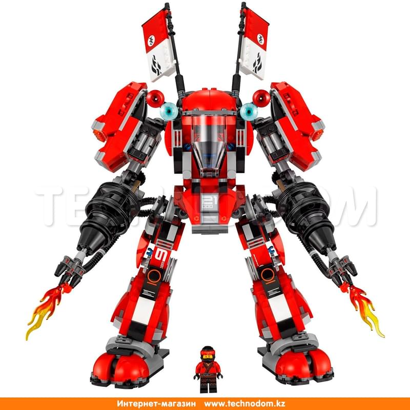 Дет. Конструктор Lego Ninjago, Огненный робот Кая (70615) - фото #2, Technodom.kz