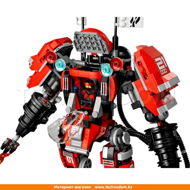 Дет. Конструктор Lego Ninjago, Огненный робот Кая (70615) - фото #3, Technodom.kz