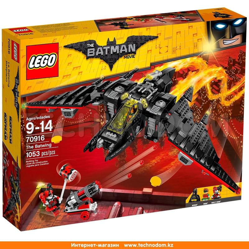 Дет. Конструктор Lego Batman, Бэтмен Бэтмолёт (70916) - фото #0, Technodom.kz Дет. Конструктор Lego Batman, Бэтмен Бэтмолёт (70916) - фото #0, Technodom.kz