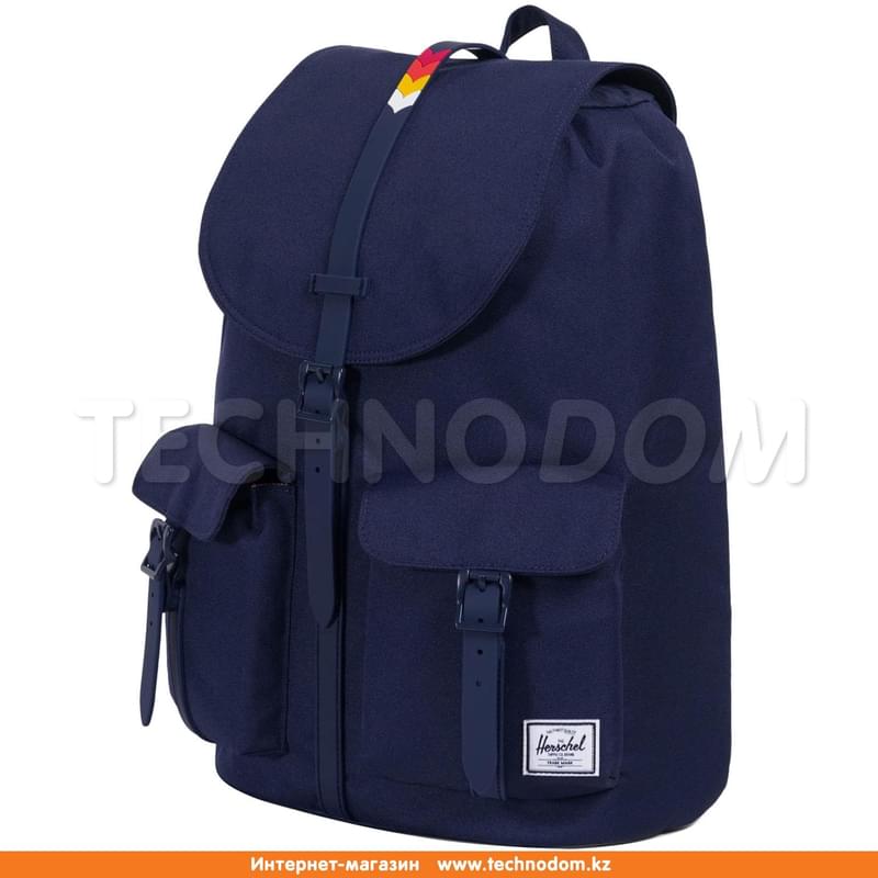 Рюкзак HERSCHEL DAWSON 20L, Peacoat/Rainbow Chevron Rubber, полиэстер (10233-02145-OS) - фото #1, Technodom.kz